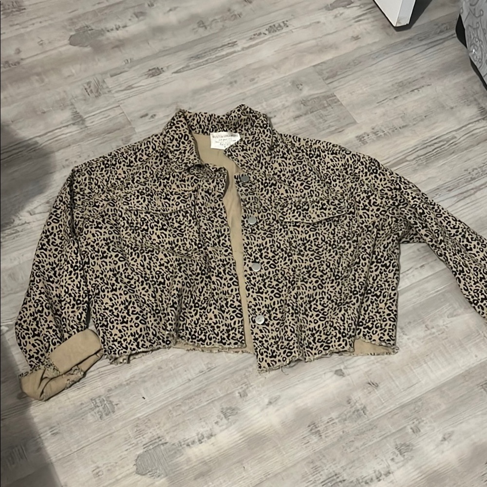 Leopard Print Women's Jacket